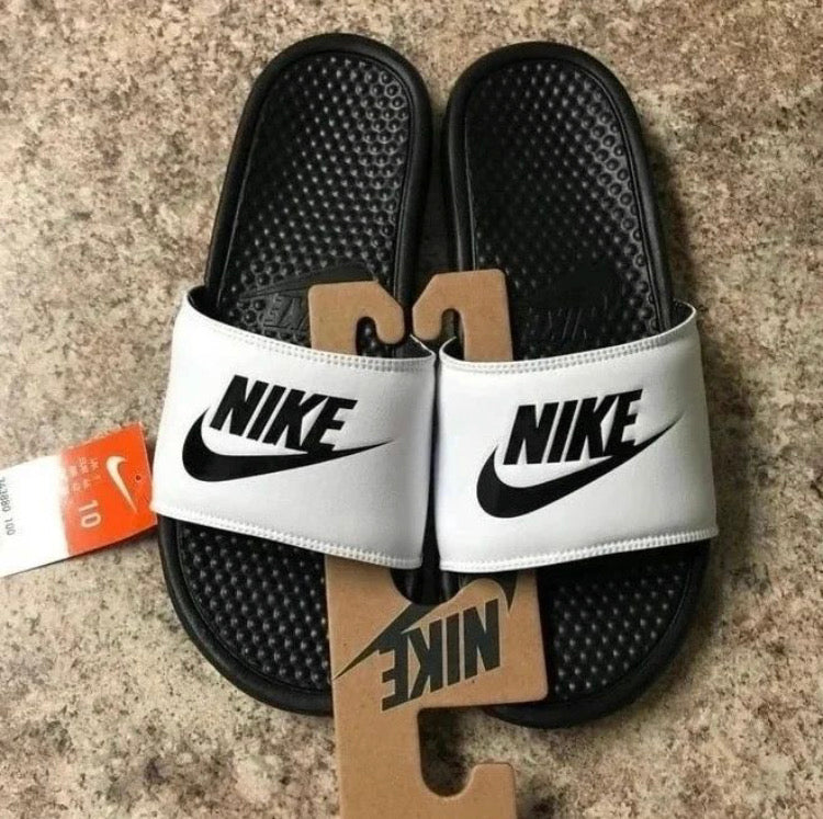 Nike Summer Slippers Black/White