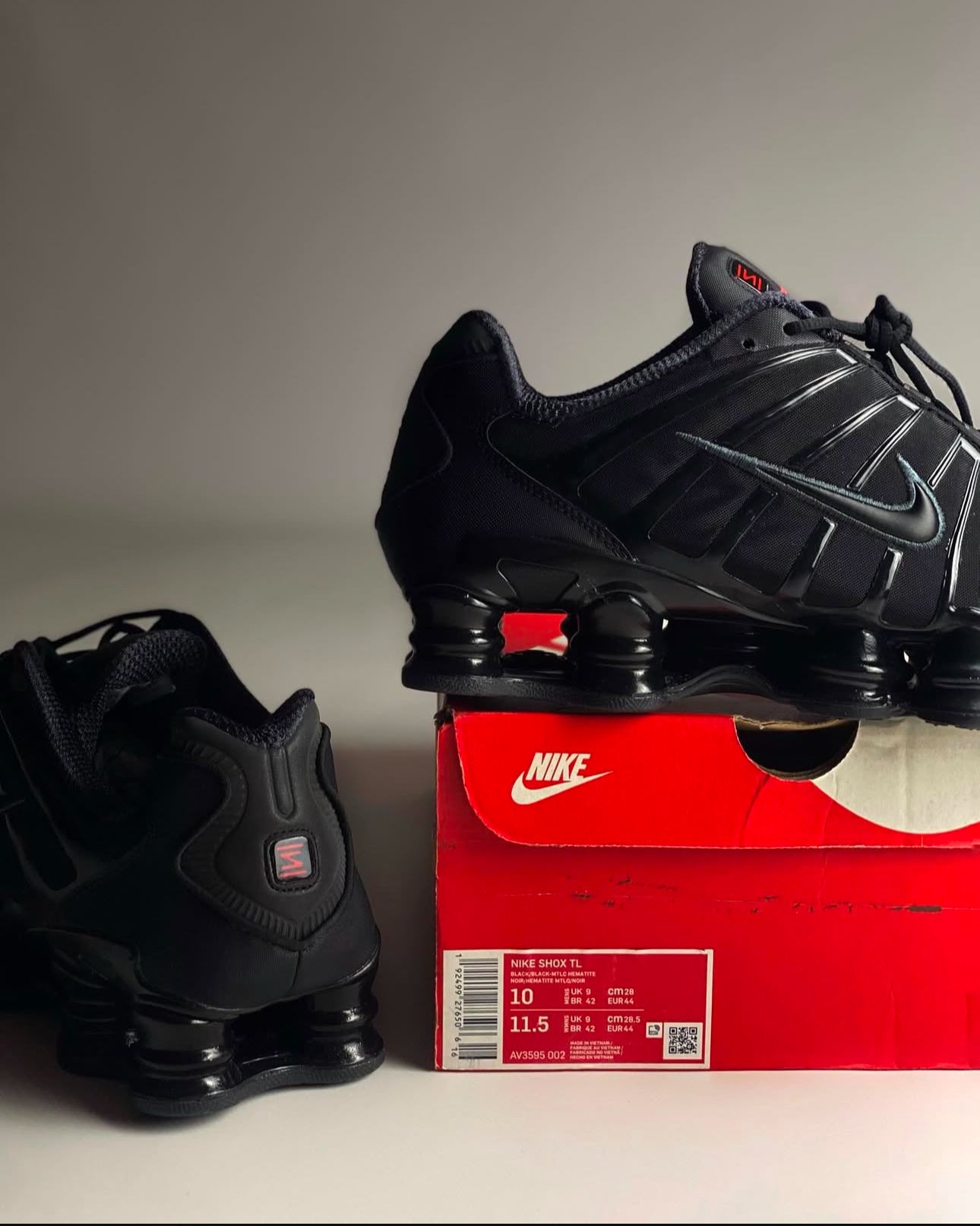 Nike Shox TL- Air Max Μαύρο