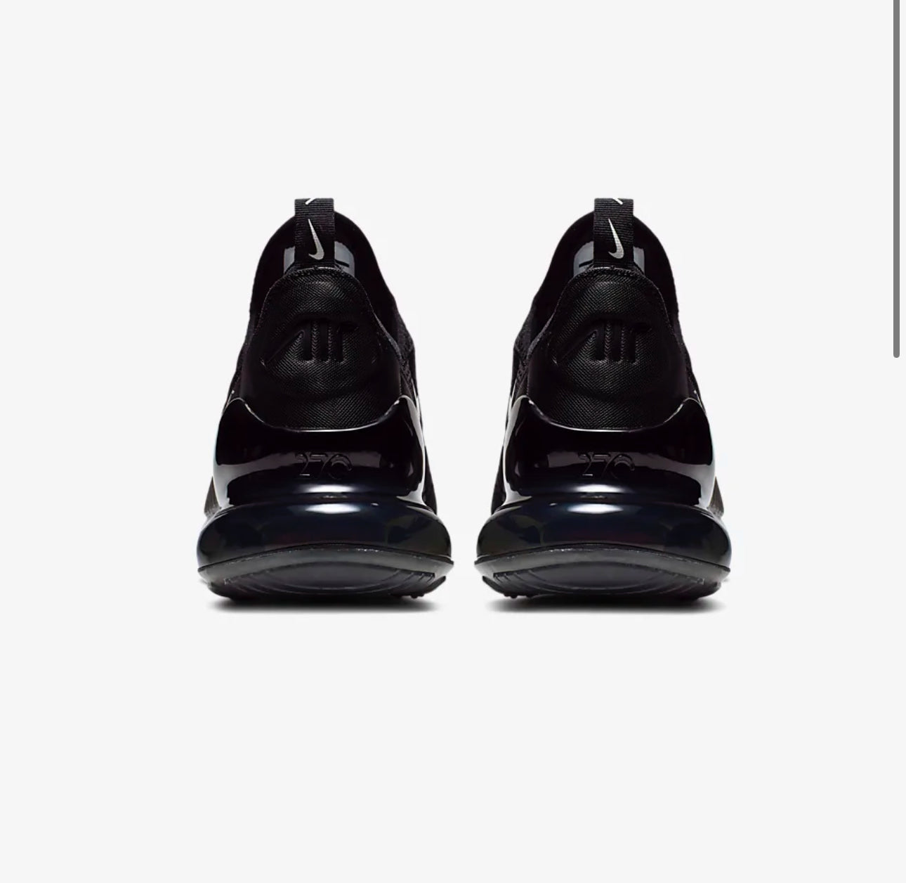 Nike Air Max 270 Black/White-Μαύρο/Άσπρο