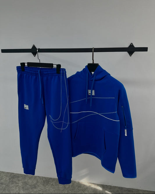 Set Nike Swoosh line blue K25