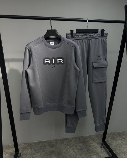 Set Nike Air cargo dark grey K25