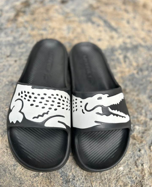 Lacoste Summer Slippers Black-Rb
