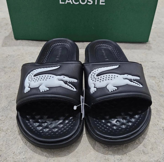Lacoste Summer Slippers Μαύρο