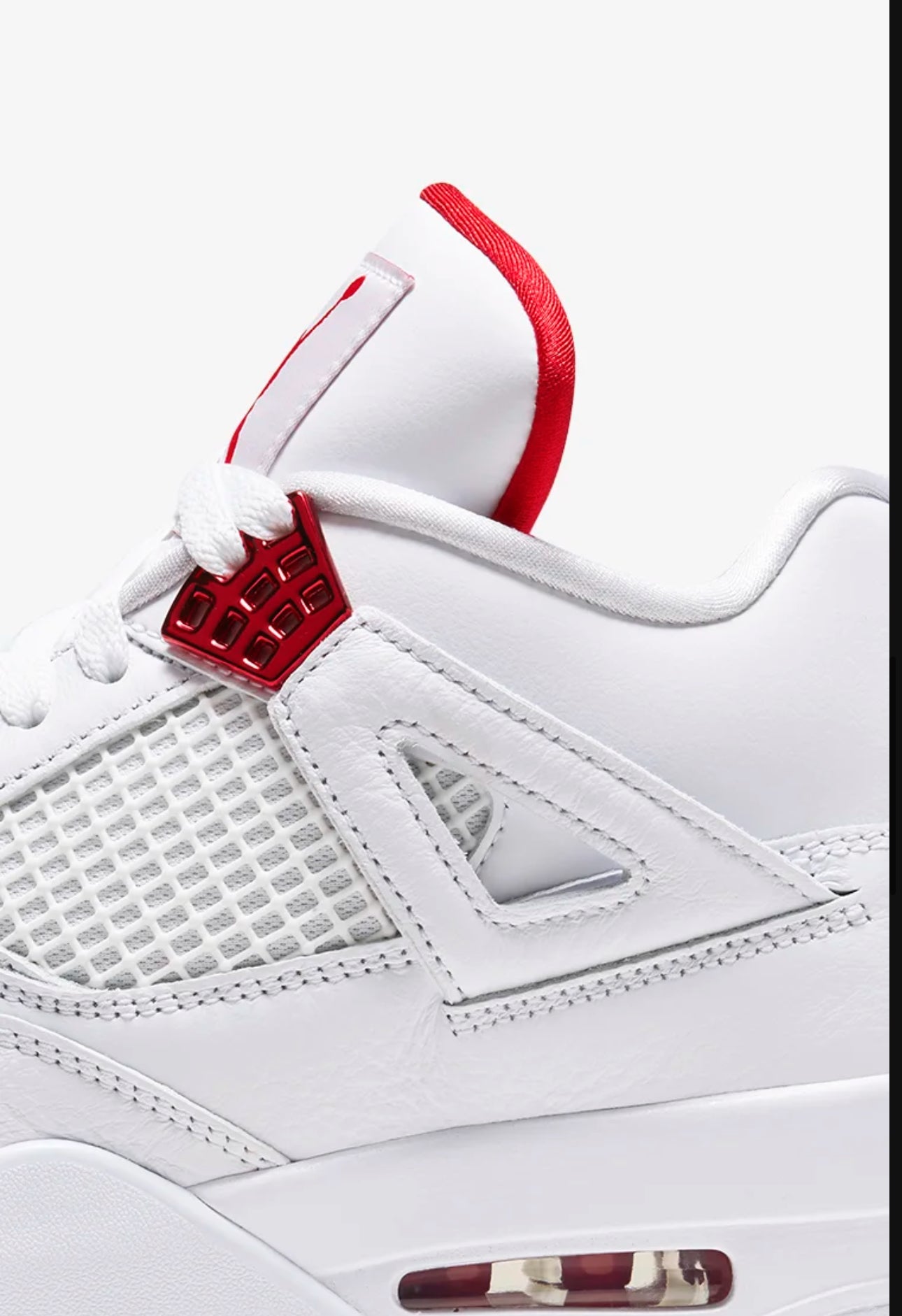 Air Jordan Retro 4 - ‘’Metallic Red’’
