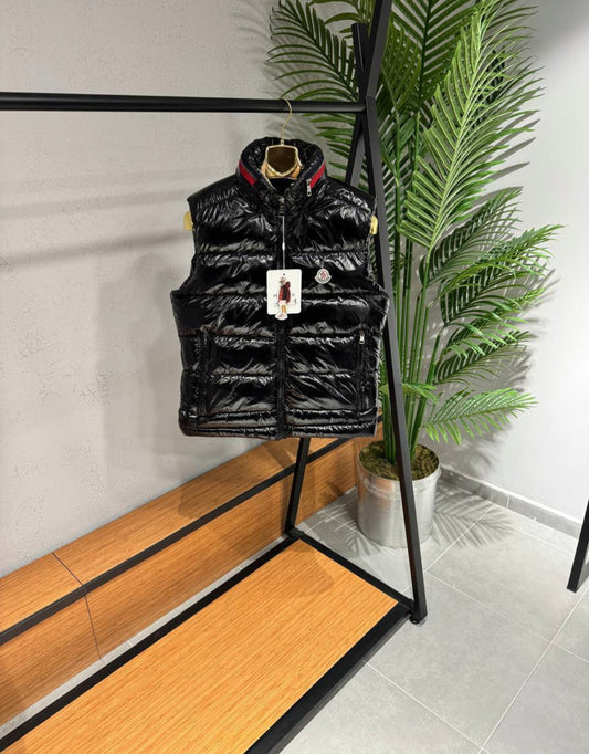 Moncler Vest Αμάνικο Μαύρο jacket