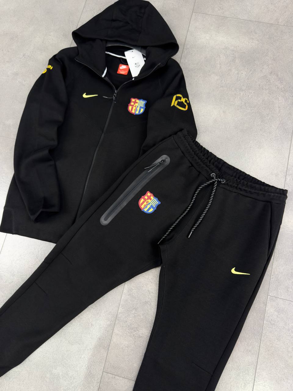 Set Nike Tech - 2025 Barcelona Μαύρο
