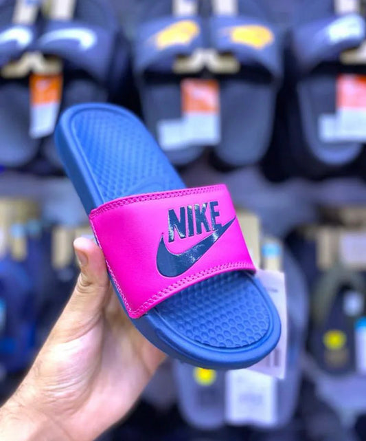 Nike Summer Slippers Μαύρο-Ροζ
