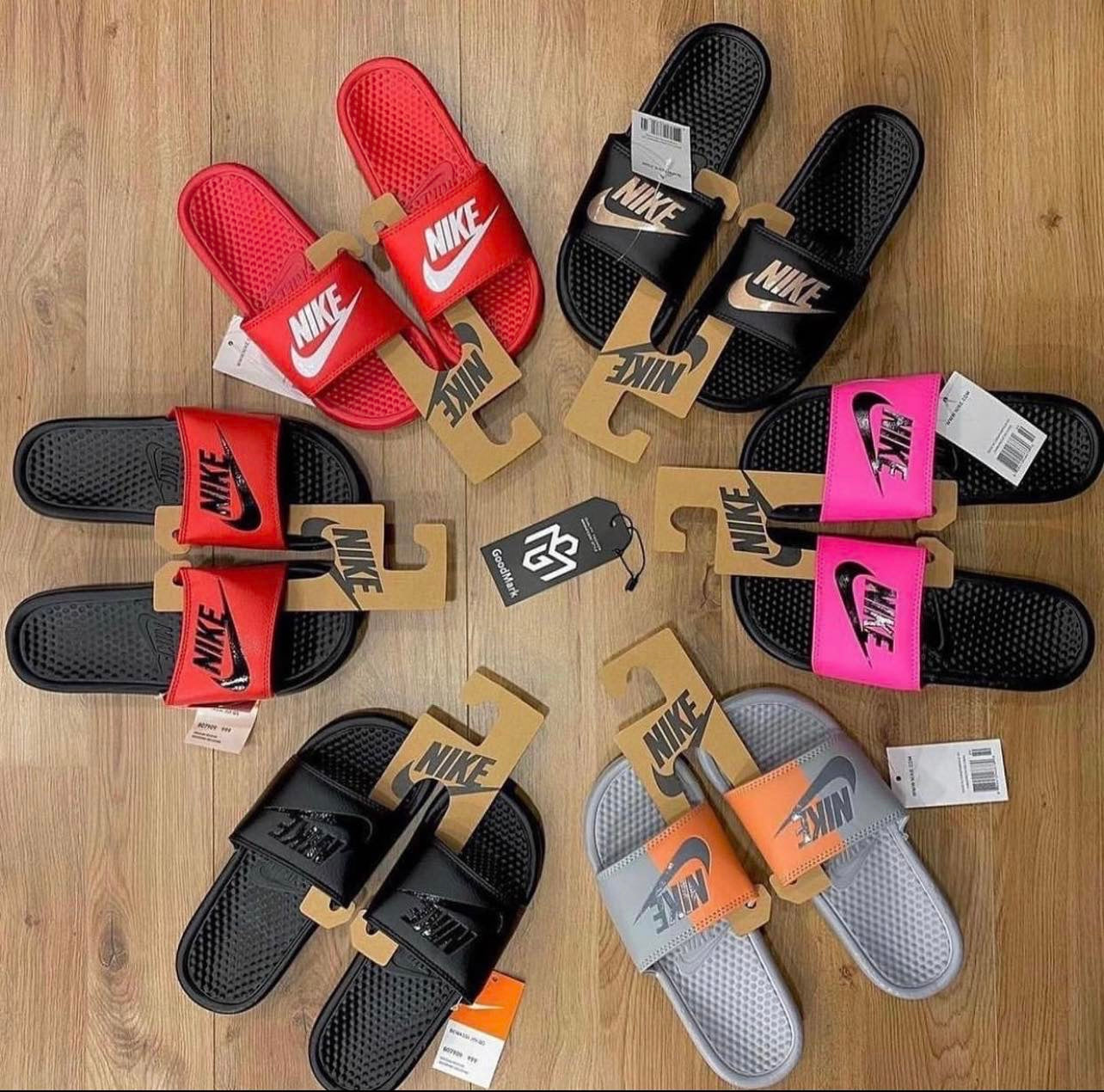 Nike Summer Slippers Μαύρο-Χρυσό