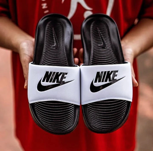 Nike Summer Slippers White-black