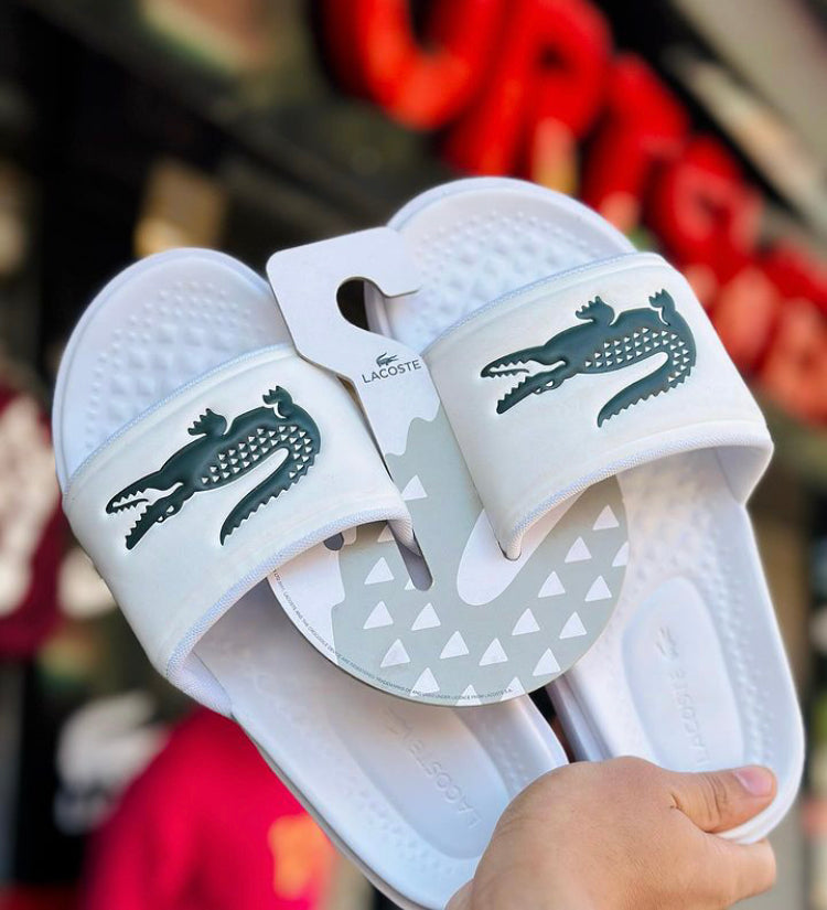 Lacoste Summer Slippers White/Άσπρο