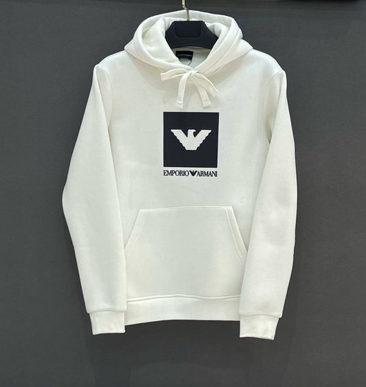 EA Hoodie White/Άσπρο K25