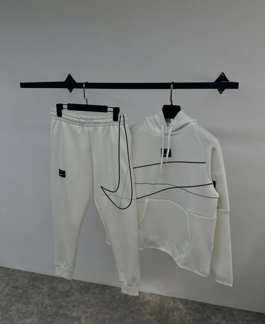 Set Nike Swoosh line white K25
