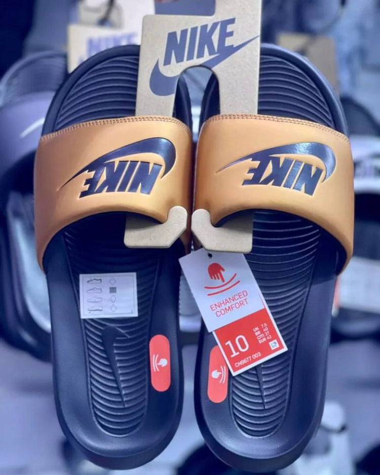 Nike Summer Slippers￼ Χρυσό-Μαύρο