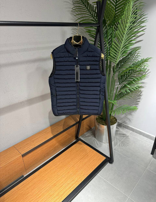 Stone Island Vest Αμάνικο Μπλε K25