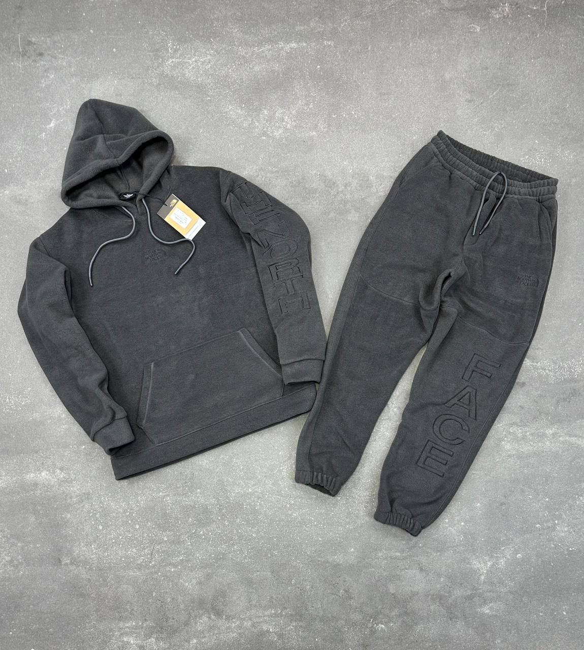 Set The North Face - Fleece Σκούρο Γκρι