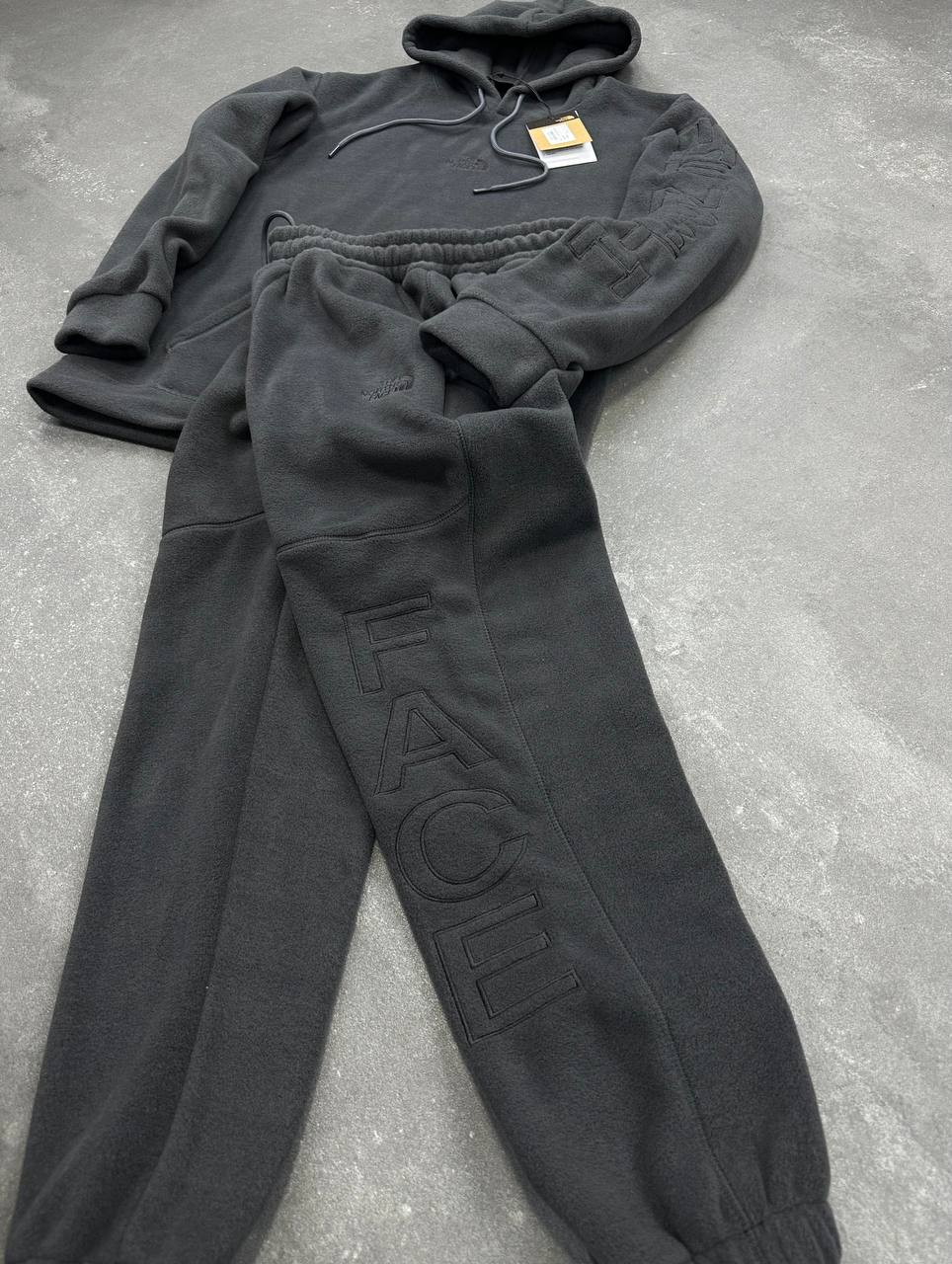 Set The North Face - Fleece Σκούρο Γκρι