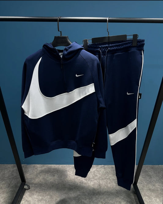 Set Nike Swoosh ensemble blue Gr-142 K25
