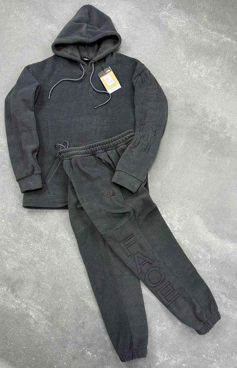 Set The North Face - Fleece Σκούρο Γκρι